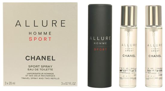 Chanel Allure Homme Sport Eau De Toilette Vaporisateur 3X20 60 ml