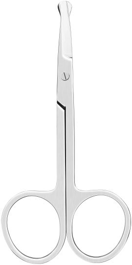 Ciseaux &agrave; bout rond