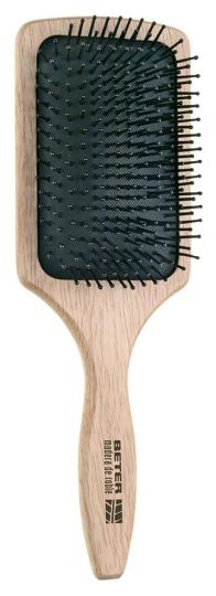Brosse pneumatique paddle, bois de chêne Brosse pneumatique paddle, bois de chêne