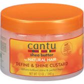 Beurre de Karité Define & Shine Custard 340 gr Beurre de Karité Define & Shine Custard 340 gr