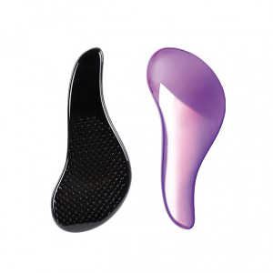 Detangler Brosses Cheveux Chrome Pourpre