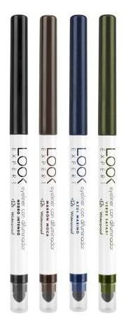 Eyeliner à l'effet velouté. Vert