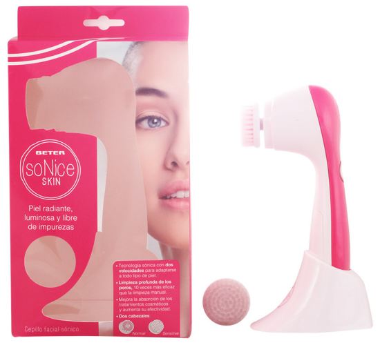 So Nice Skin Brosse visage technologie sonique avec 2 têtes So Nice Skin Brosse visage technologie sonique avec 2 têtes