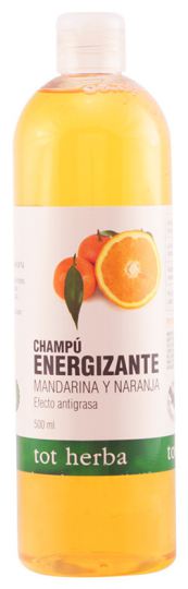 Shampooing énergisant à la mandarine 500 ml Shampooing énergisant à la mandarine 500 ml