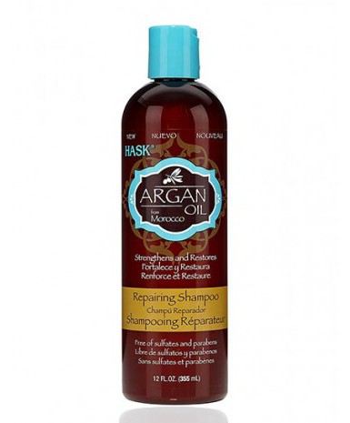 Hask Shampooing R&eacute;parateur &agrave; l'Huile d'Argane 355 ml