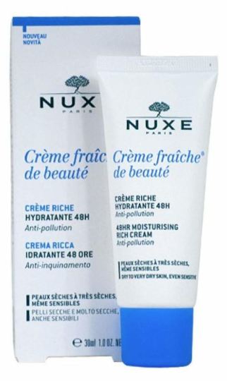 Cr&egrave;me Fra&icirc;che de Beaut&eacute; Enrichie 48H Anti-pollution 30 ml