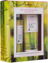 Coffret Bambou Concombre 2019 avec Gel Douche et Lait Corps