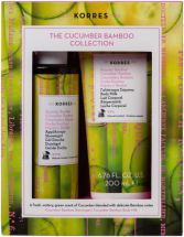 Coffret Bambou Concombre 2019 avec Gel Douche et Lait Corps