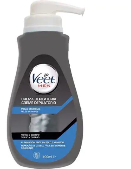 Crème de douche dépilatoire pour hommes 400 ml Crème de douche dépilatoire pour hommes 400 ml
