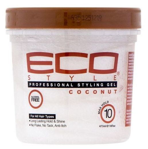 Gel Coiffant à l'Huile de Noix de Coco 473 ml Gel Coiffant à l'Huile de Noix de Coco 473 ml