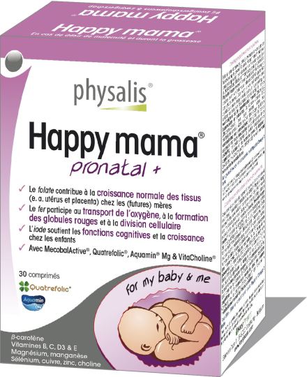 Happy Mama Pronatal 30 Comprimés