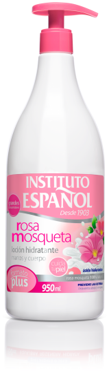 Instituto Espa&ntilde;ol Distributeur de lotion &agrave; la rose musqu&eacute;e 950 ml