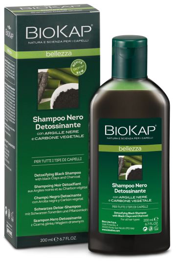 Shampoing noir détox 200 ml Shampoing noir détox 200 ml