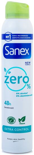 Zero Desodorante Extra Control Spray 200 ml Zero Desodorante Extra Control Spray 200 ml