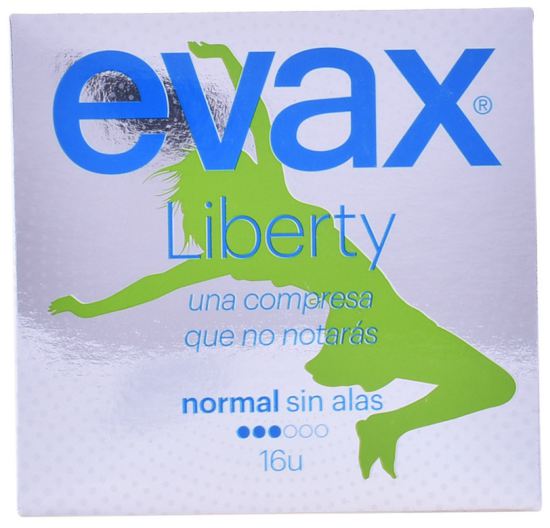Evax Liberty Normal Winged Compresses 16 uds