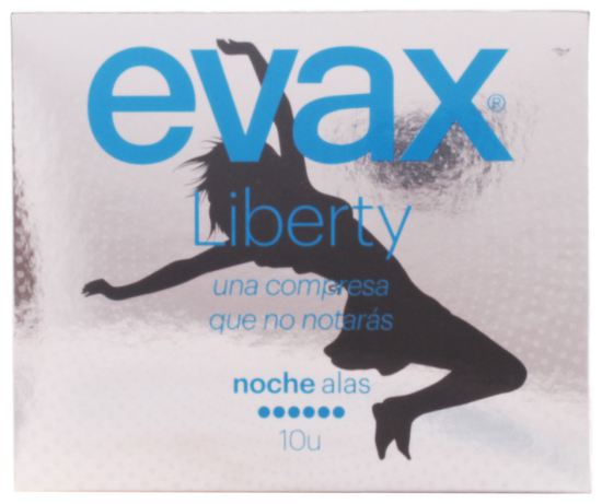 Evax Liberty Compresses Night with Wings 10 uds