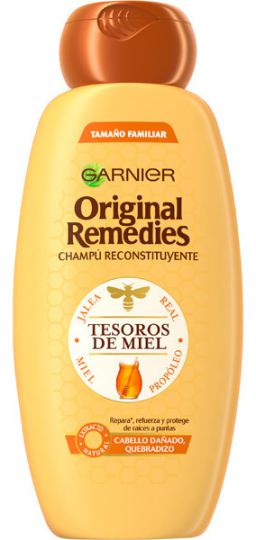 Original Remedies Original Remedies Tesoros de Miel shampooing cheveux ab&icirc;m&eacute;s 600 ml