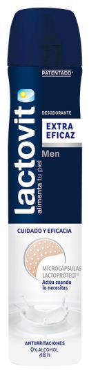 Lactovit D&eacute;odorant pour homme aux sels de calcium et antisudorifiques 200 ml