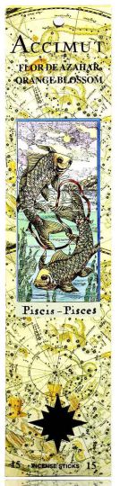 Radhe Shyam Poissons B&acirc;ton Encens Fleur Aza