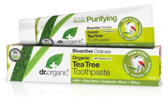 Toothpaste with Organic Tea Tree 100ml Toothpaste with Organic Tea Tree 100ml