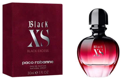 Eau de parfum Black Xs pour femmes spray 30 ml Eau de parfum Black Xs pour femmes spray 30 ml