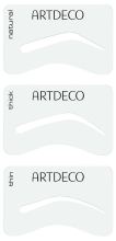 Mod&egrave;les de sourcils sous 3 formes diff&eacute;rentes