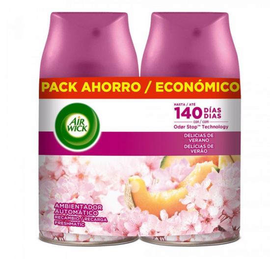 Freshmatic Duplo Remplacement D&eacute;sodorisant D&eacute;lices d'&eacute;t&eacute; 250 ml