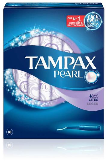 Tampon Pearl Light 18 unités Tampon Pearl Light 18 unités