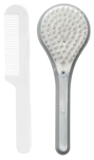 Luma Pinceau & Peigne Argent