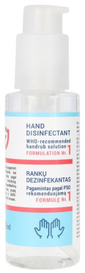 Solution pour les mains 80% d'alcool 100 ml Solution pour les mains 80% d'alcool 100 ml