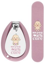 Mini Cure Baby Nail Care Rose 2 unités