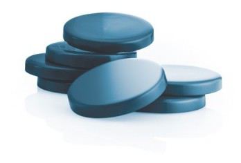 Disques bleus traditionnels en cire 1 kg