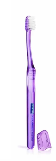 Vitis Vitis Brosse &agrave; dents orthodontique pack V2 + Orthodontie Orthod 15 Ml