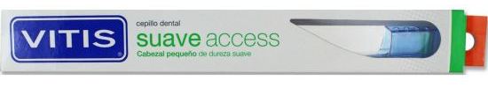 Vitis Access Pack Brosse &agrave; dents souple adulte + Apple 15 Ml