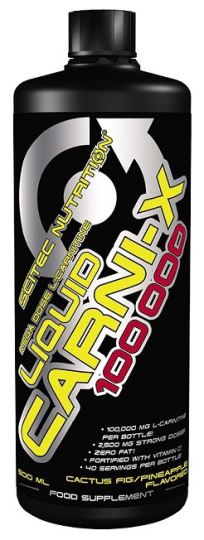 Scitec Nutrition Liquide Carni X 100000 figues &agrave; cactus ananas 500 ml