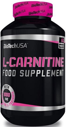 BiotechUSA L-Carnitine 1000 mg 60 comprim&eacute;s