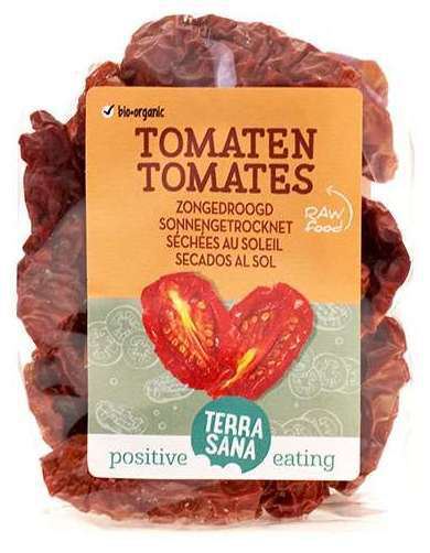 Terrasana Tomates crues s&eacute;ch&eacute;es au soleil 100 gr.