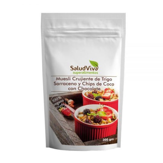 Salud Viva Muesli Sarrac croquant au bl&eacute; et au chocolat 300 gr