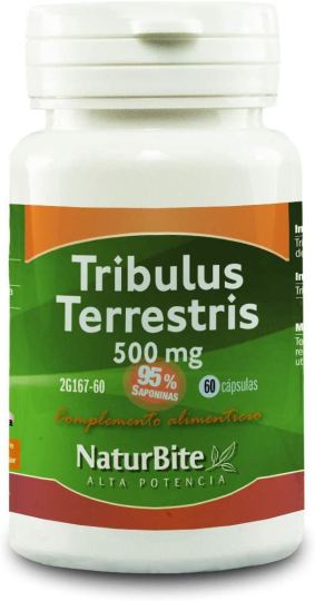Tribulus Terrestris 60 Gélules 1500 ml Tribulus Terrestris 60 Gélules 1500 ml