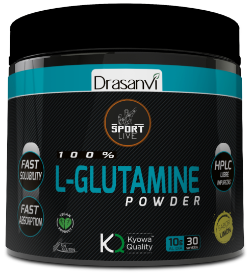 Drasanvi L-Glutamine Lemon Flavour Sport Live 300 gr
