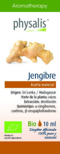 Zingiber officinale gingembre Physalis bio 100 ml Zingiber officinale gingembre Physalis bio 100 ml