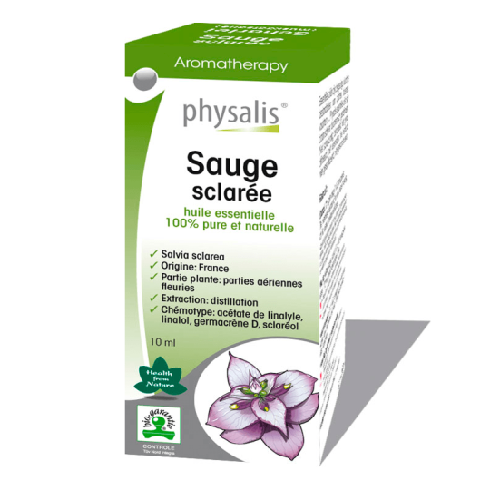 Essence de sauge Sclarea 10 ml Essence de sauge Sclarea 10 ml