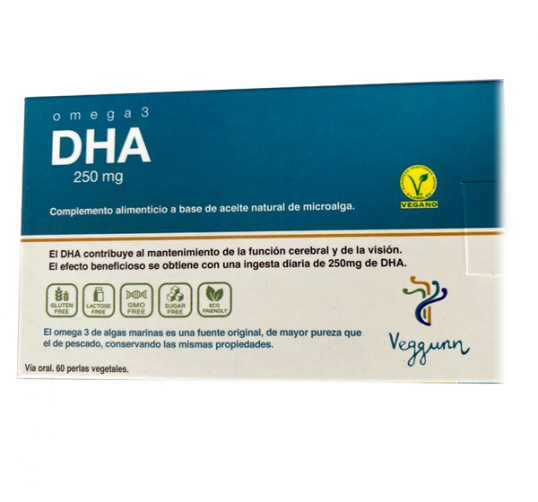 Oméga 3 DHA 250 mg 60 gélules Oméga 3 DHA 250 mg 60 gélules