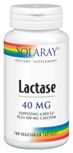 Lactase 40 mg 100 Vegetable Capsules Lactase 40 mg 100 Vegetable Capsules