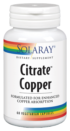 Copper Citrate 2 mg 60 Vegetable Capsules Copper Citrate 2 mg 60 Vegetable Capsules