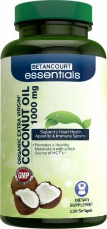 Coconut Oil 1000 mg 120 gélules Coconut Oil 1000 mg 120 gélules