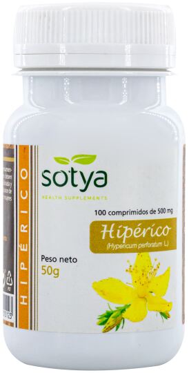 Hipérico 500 mg 100 Comprimidos Hipérico 500 mg 100 Comprimidos