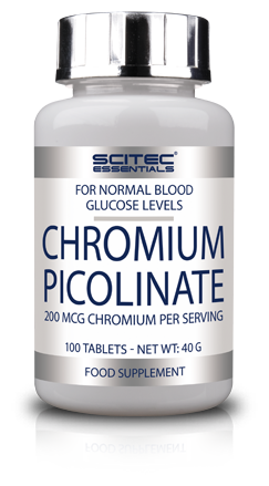 Scitec Essentials Picolinate de chrome 100 comprim&eacute;s