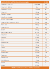 Multivitamines et Minéraux A-Z 90 Comprimés