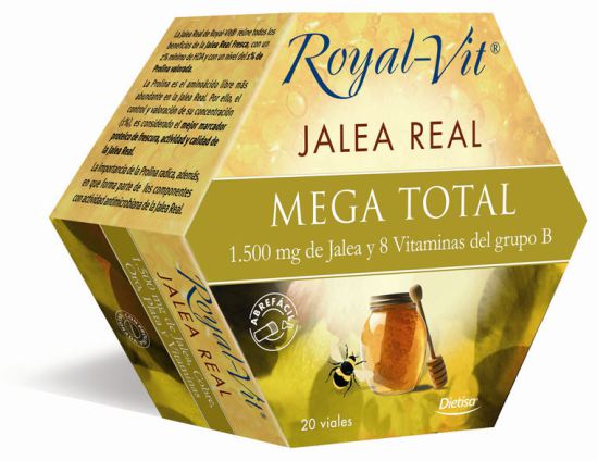 Royal Vit Mega Total 1500 mg 20 flacons Royal Vit Mega Total 1500 mg 20 flacons